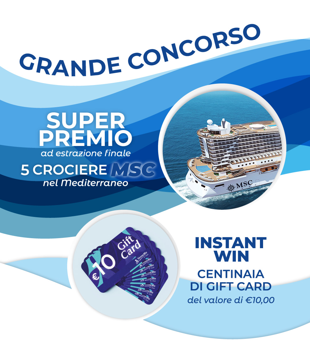 Ricarica la batteria e ... vinci fantastici premi!